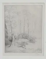 Alphonse Legros, Au Bord de L'Eau