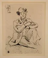 Paul Cézanne, Guillaumin au Pendu