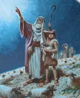 Mel Crawford, Shepherd Seeing Star of Bethlehem