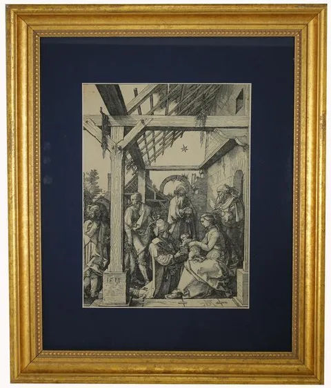 Albrecht Durer, The Adoration of the Magi- 1511, Woodcut