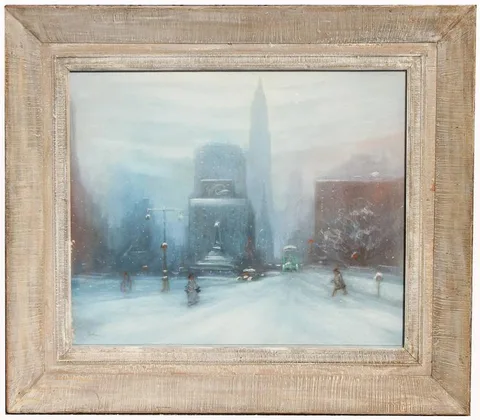 Leon Louis Dolice, Untitled, Pastel on paper