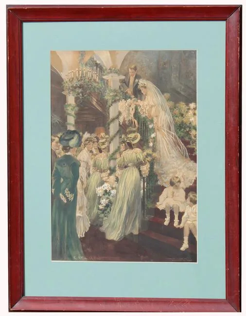 Charles Allan Gilbert, Untitled, Watercolor
