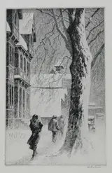 Martin Lewis, Winter on White Street