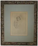 Mary Cassatt, Margot Wearing a Bonnet