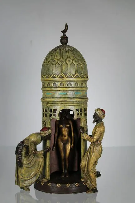 Untitled by Franz Bergman, Bronze, sold Jan 2021