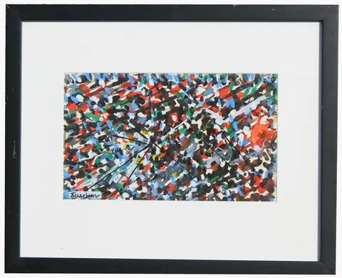 Nahum Tschacbasov, Untitled, mixed media