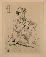 Paul Cézanne, Guillaumin au Pendu