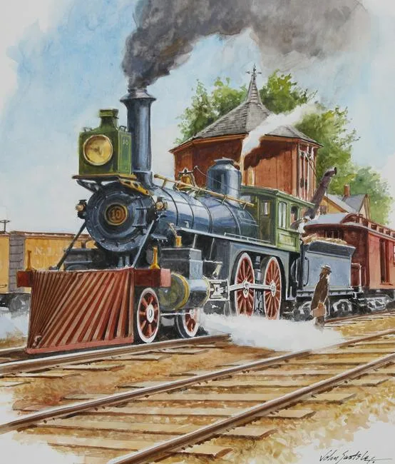 Ely's No. 10 by John Swatsley, Watercolor on Illustration Board, sold Jan 2021