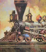Canadian Steam Engine, Helmuth Stone Gallery 2021