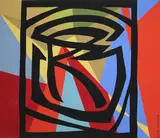 Erik Nitsche, Karl Schmidt-Rottluff's Graphic Design Painting