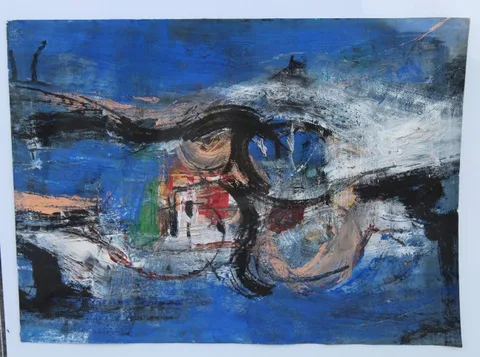Yang Youpeng, Untitled, Gouache on Paper