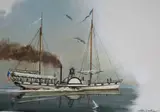 Steamboat Phoenix (1809), Helmuth Stone Gallery 2021