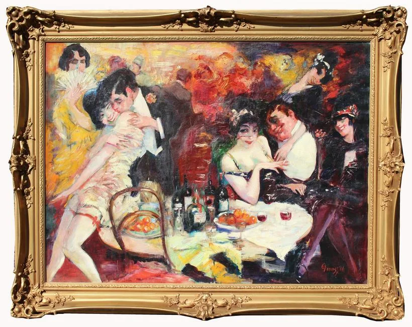 Gerhard Hendrik Grauss, Untitled, Oil on Canvas