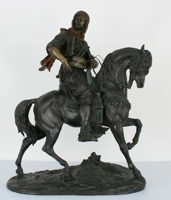 Untitled by Alfred Barye, Bronze, sold Feb 2021