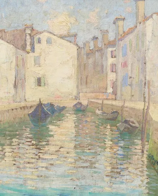 Untitled by George Loftus Noyes, Oil on Canvas, sold Feb 2021