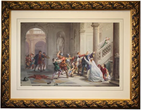Louis Haghe, Untitled, watercolor