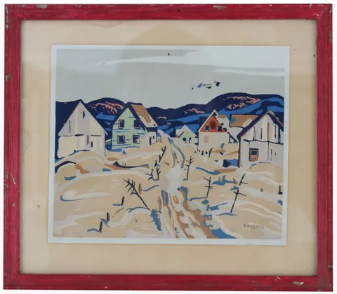 Frederick Grant Banting, Untitled, Mixed Media/Print