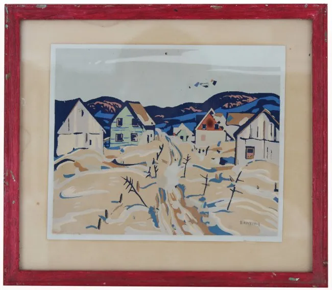Frederick Grant Banting, Untitled, Mixed Media/Print