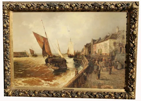 Karl Theodor Wagner, Untitled, Oil on canvas