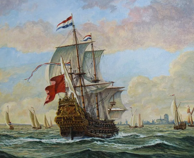Brian Sanders, Brederode, Oil on Masonite