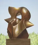 Erik Nitsche, Large Spindle Piece Sculpture