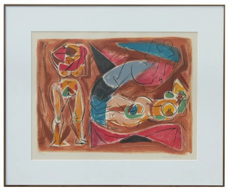 Untitled by André Masson, Lithograph, offered Feb 2021