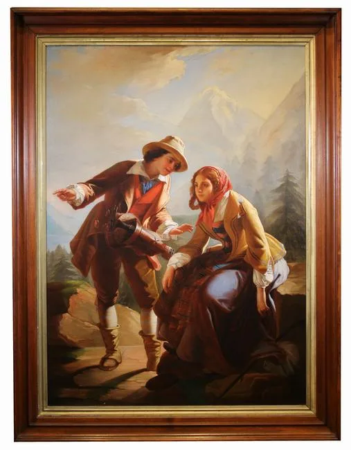 Untitled by Emil Rau, Oil on canvas, offered Feb 2021