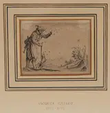 Jacques Callot, Man with Dog