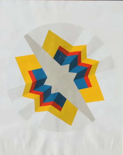 Palaucor I by Marko Spalatin, Color Serigraph, offered Feb 2021