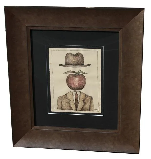 Untitled by René Magritte, Mixed Media on Paper, offered Feb 2021