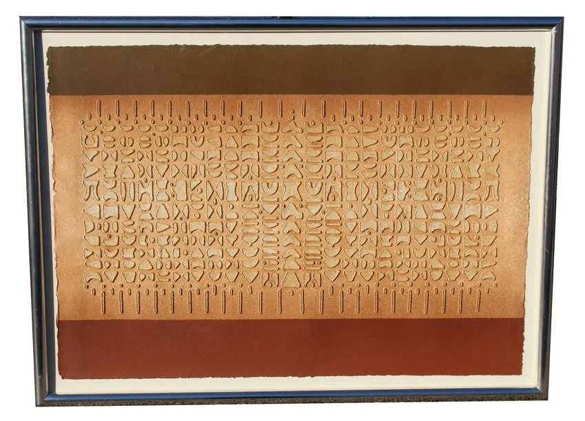 Paul E. Maxwell, Untitled, mixed media