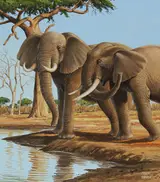 Chuck Ripper, African Elephant