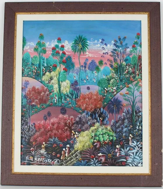 Alix Baptiste, Untitled, Oil on canvas