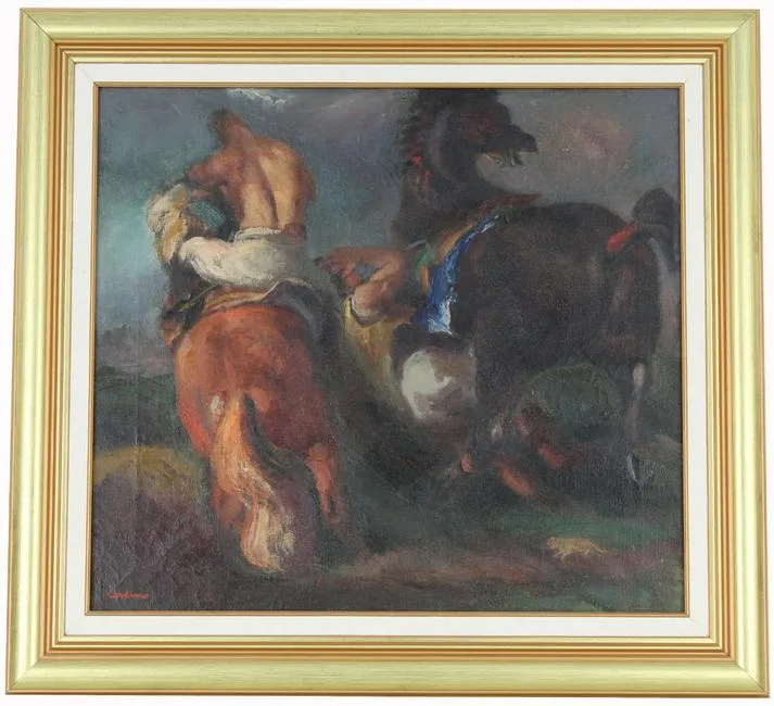 Jon Corbino, Untitled, Oil on canvas
