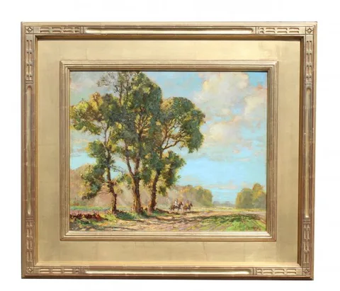 Frederick John Mulhaupt, Trinity, Oil on Board