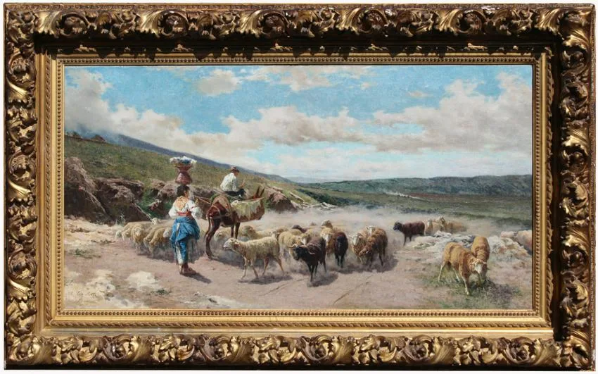 Aurelio Tiratelli, Untitled, Oil on Canvas