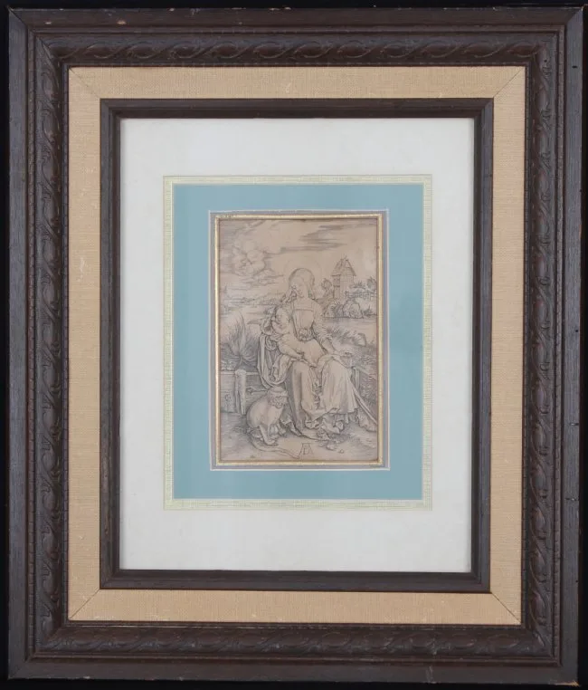 Untitled by Albrecht Durer, Engraving on laid paper, sold Apr 2021