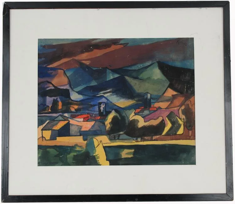 Gabriel Robin, Untitled, Watercolor
