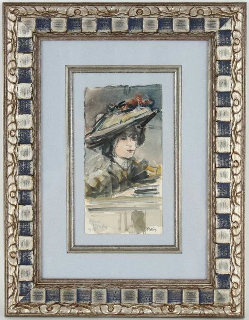 Isaac Israëls, Untitled, Watercolor