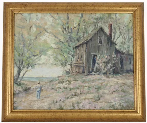 Untitled by Clara Emma Langenbach, 1945, Oil on canvas, sold Apr 2021
