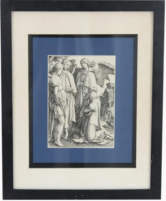 Untitled by Lucas van Leyden, 1513, Engraving on laid paper, sold Apr 2021