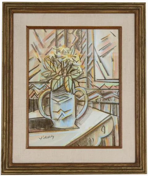 James Groody, Untitled, Pastel on Board