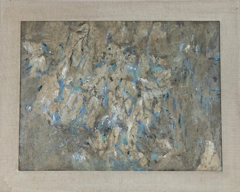 Anne Brigadier, Untitled, oil on board