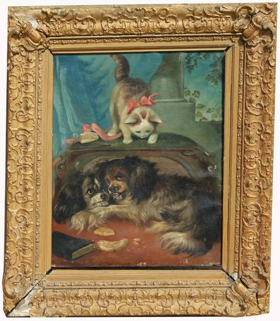 Untitled by George Armfield, Oil on canvas, sold Apr 2021