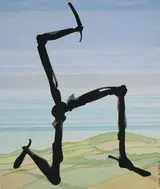 Erik Nitsche, Three Legs of Man Sculpture