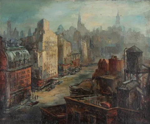 Untitled by George Waller Parker, Oil on canvas, sold Jun 2021