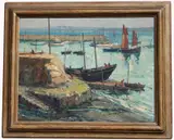 Port de Douarnenez a maree basse, Helmuth Stone Gallery 2021