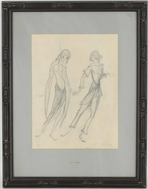 Lotte Pritzel, Untitled, Pencil on Paper