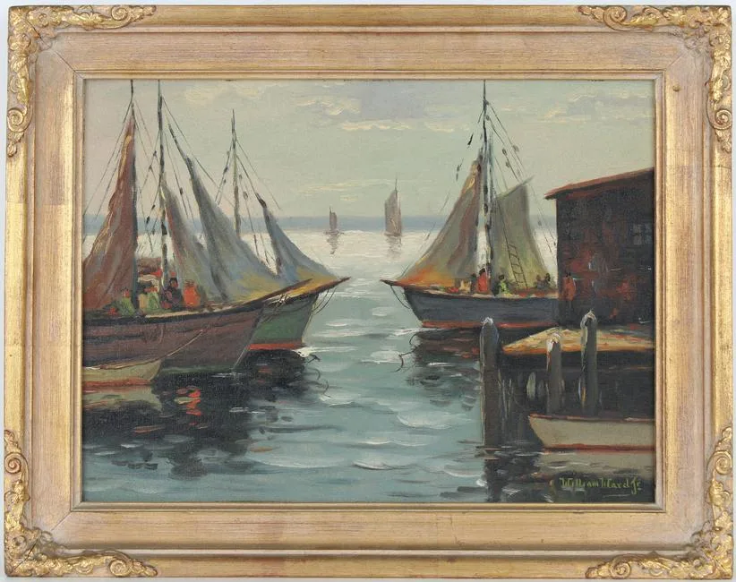 William Winthrop Ward, Untitled, Oil on board