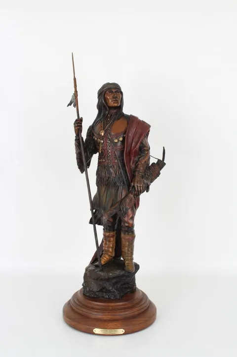 Apache Sentinel by Susan Kliewer, Bronze, sold Jun 2021